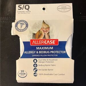 Zippered pillow protector. Brand new.